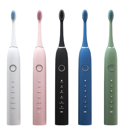 Smart Sonic Electric Toothbrush Teeth Whitening Ultrasonic Vibration